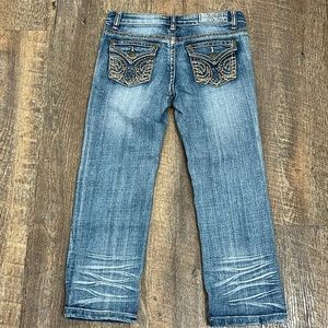 REQUEST Girl's  Capri Jeans